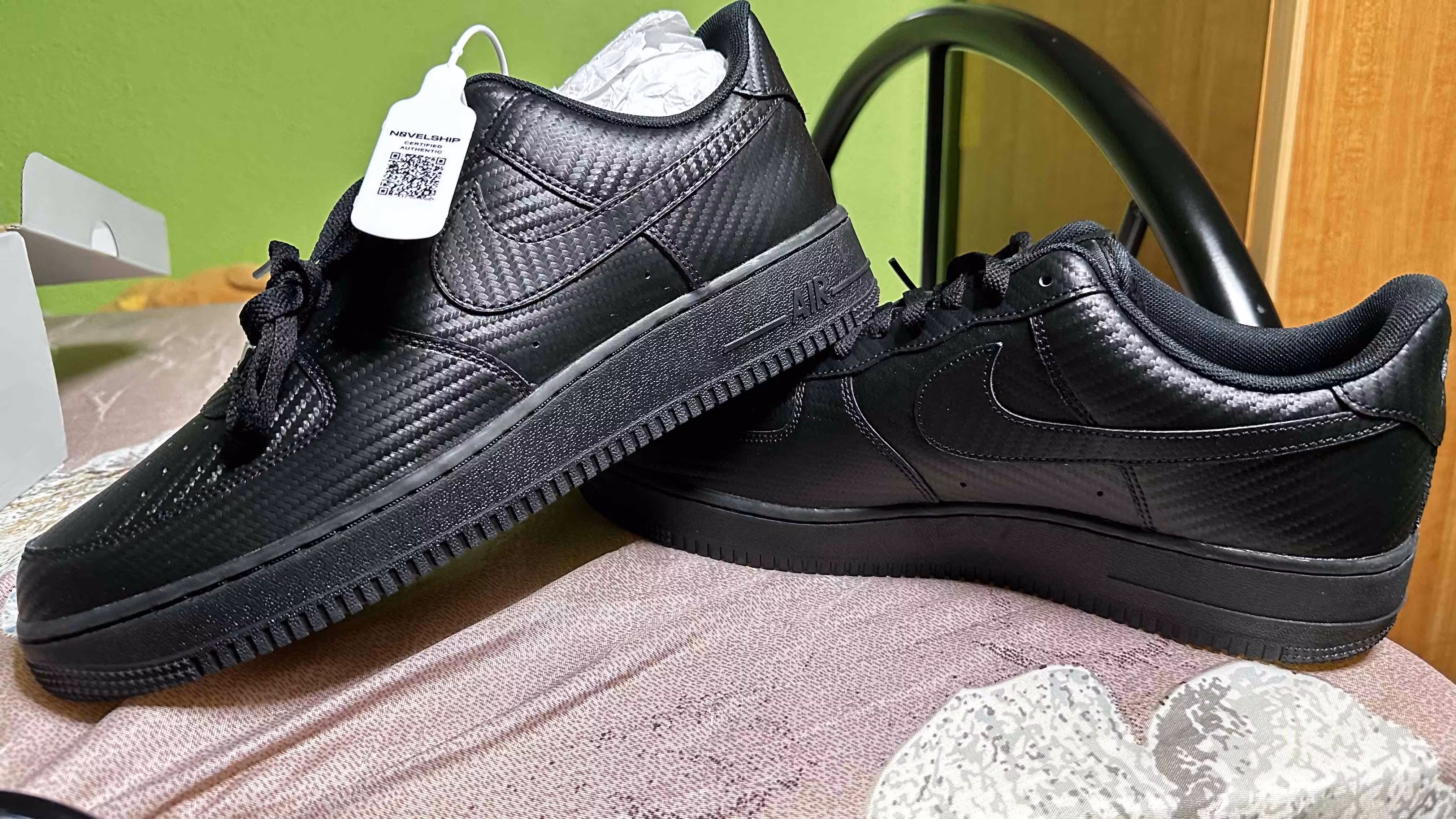 Nike Air Force 1 Low 'Carbon Fiber' HF2886-001 Nike Air Force 1 Low 'Carbon Fiber' HF2886-001